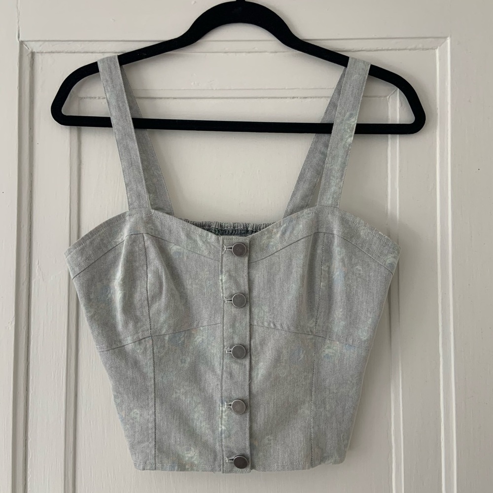 Nordstrom cropped tank top